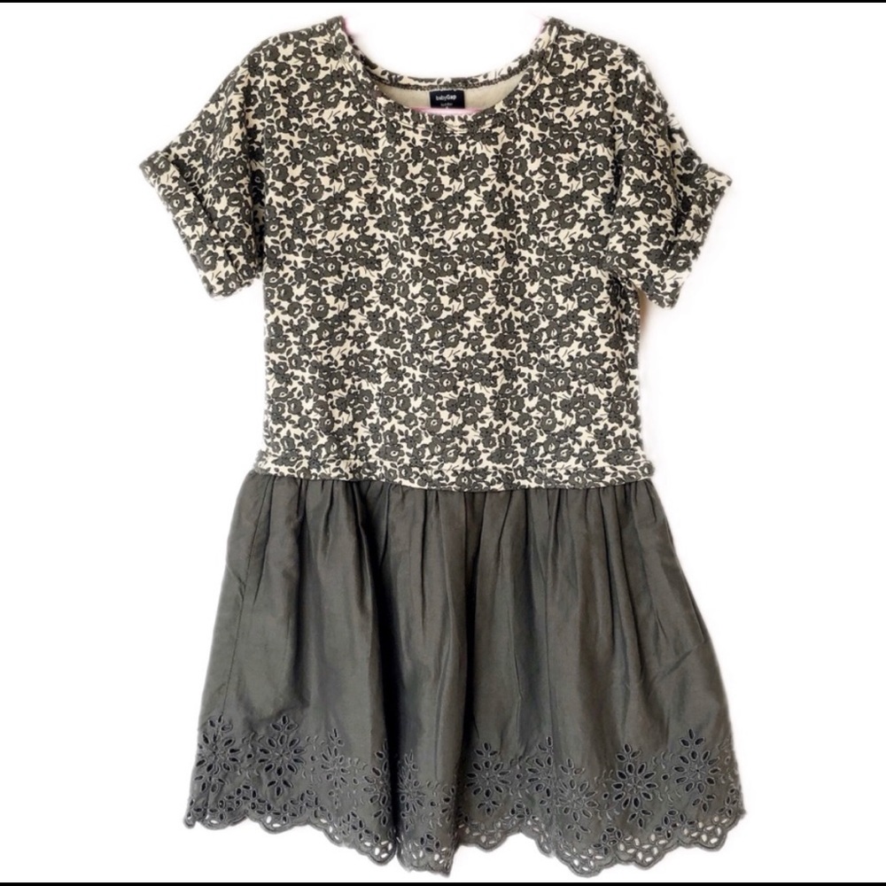 Baby GAP Super Soft Dress in Grey Size 5